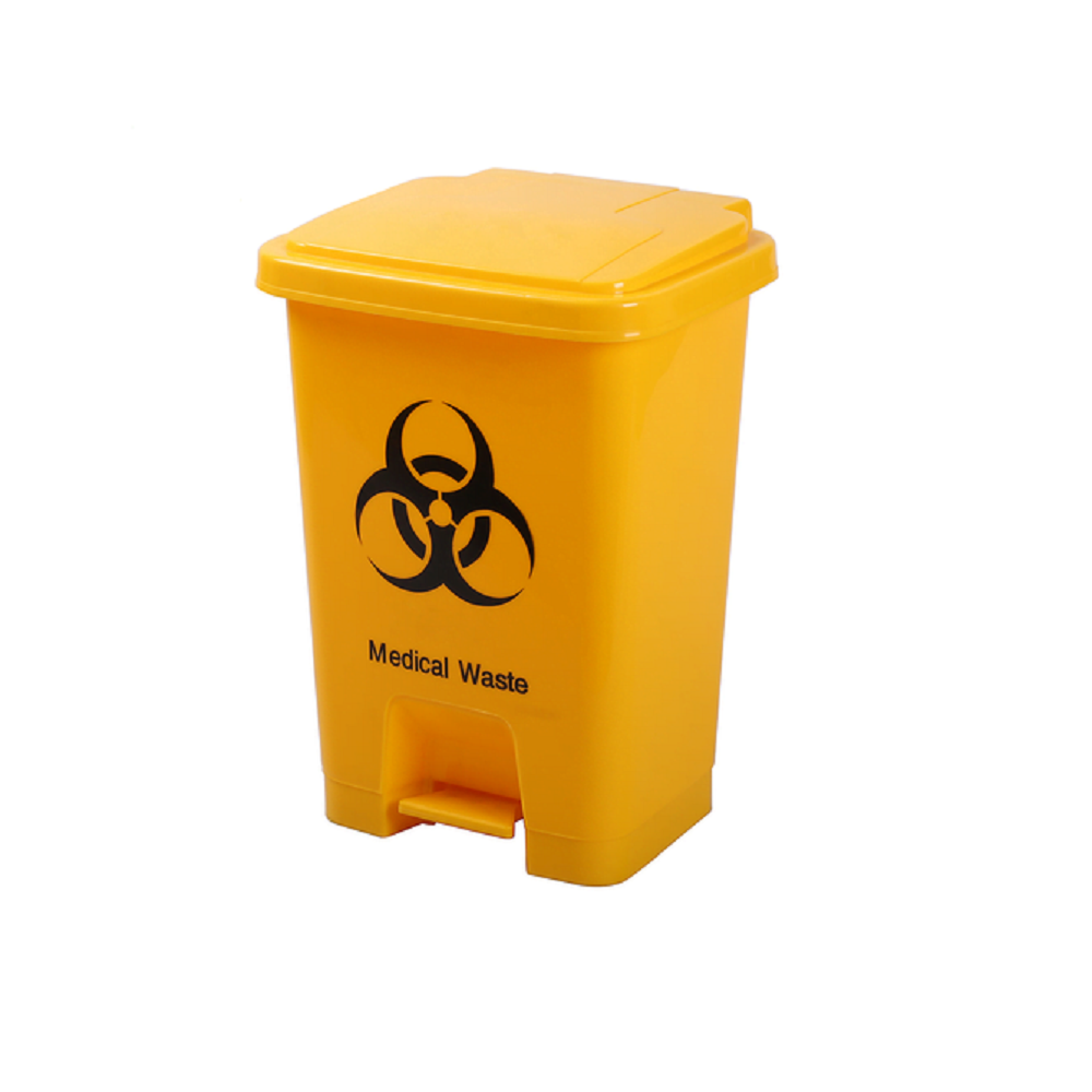 Bin Waste with Pedal - Biohazard